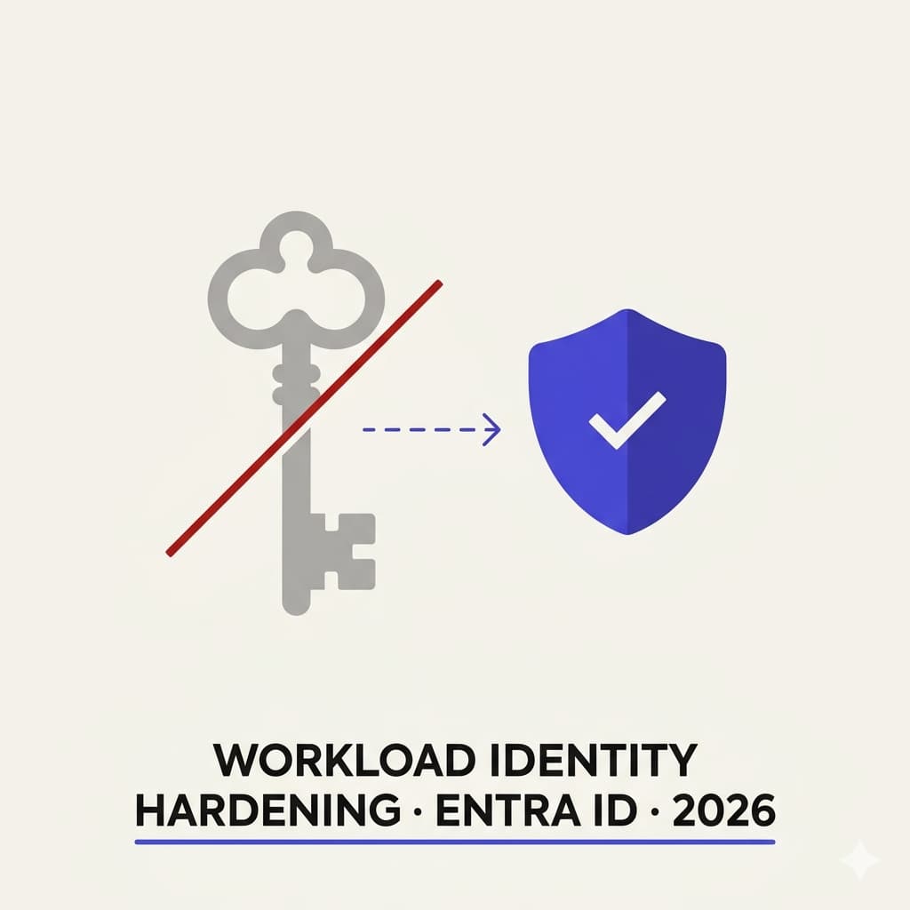 Hardening Workload Identities in Microsoft Entra ID - Secrets, Service Principals & Secretless Auth
