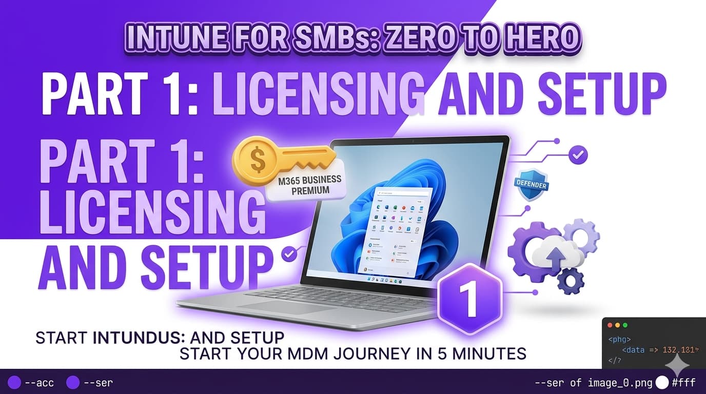 Licensing, Setup & First Device
