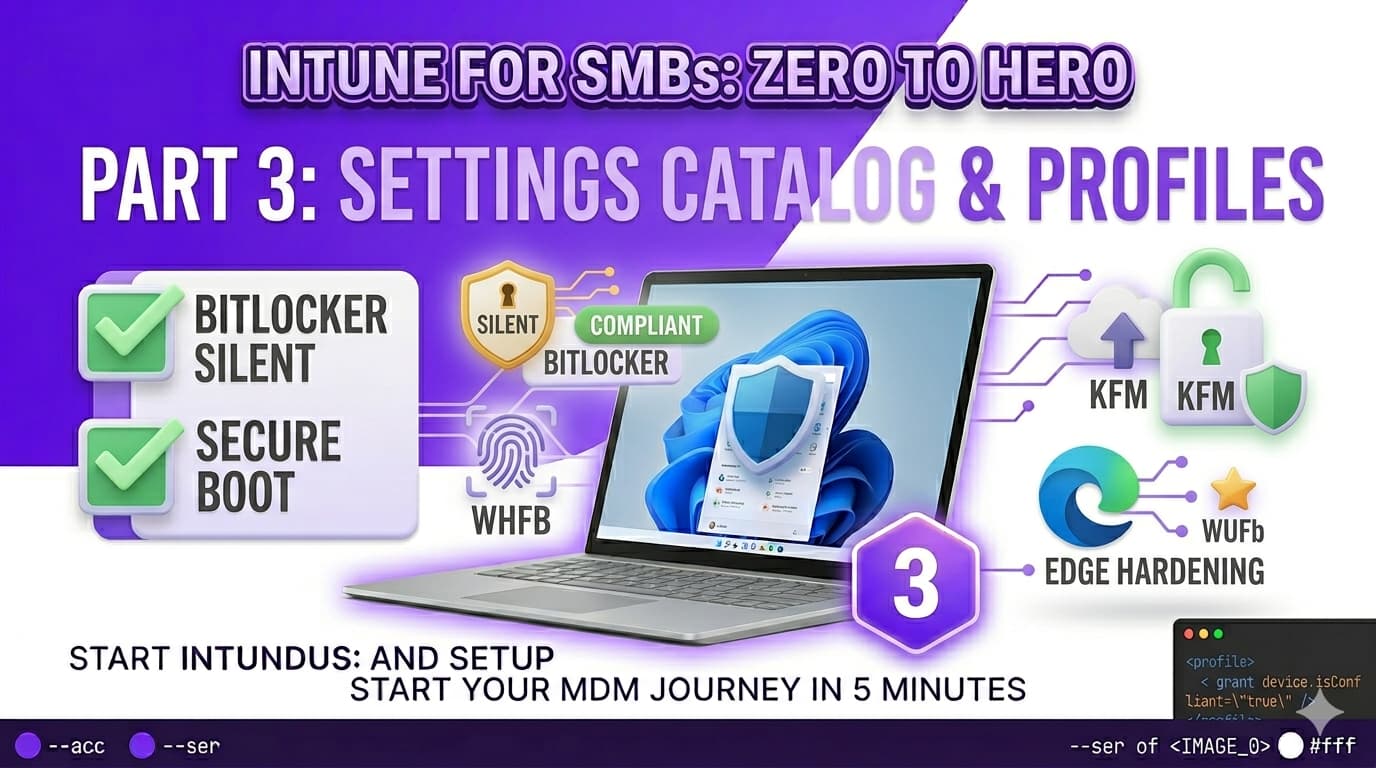 Settings Catalog & Configuration Profiles