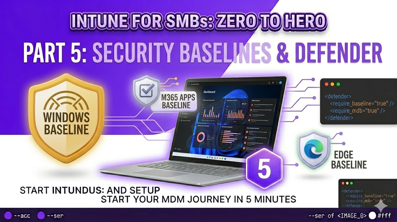Security Baselines & Defender for Business