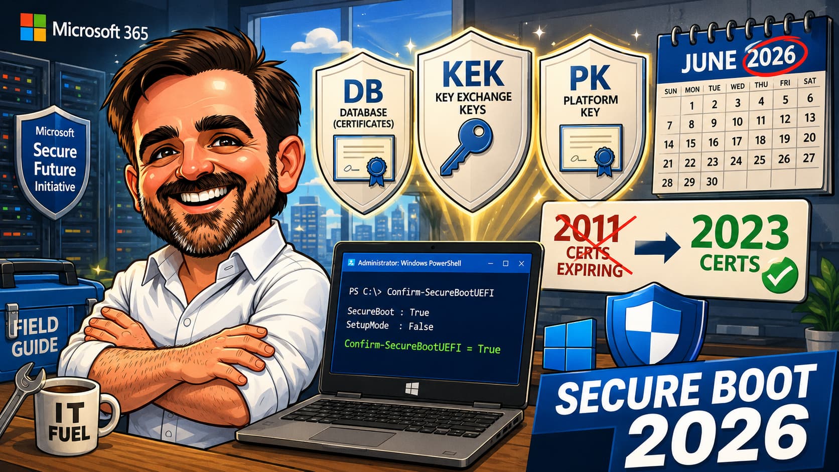 Secure Boot 2026 Certificate Transition: Field Guide for Windows IT Admins