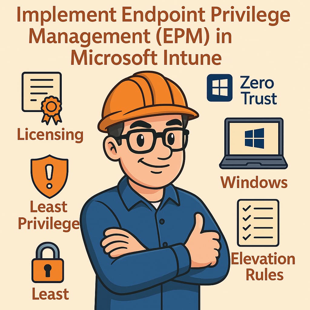How to Implement Endpoint Privilege Management (EPM) in Microsoft Intune