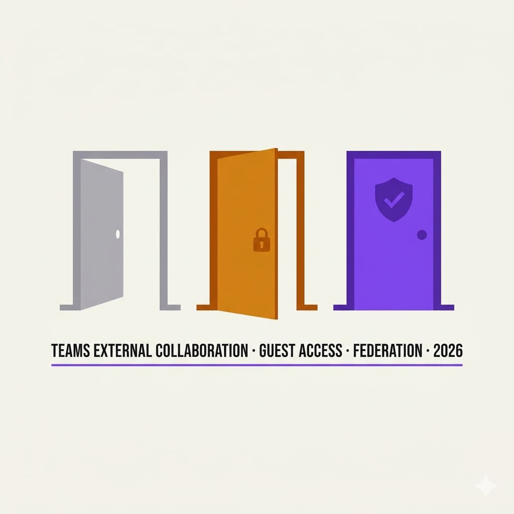 Microsoft Teams External Access, Guest Access & Federation: The Guide That Prevents Chaos