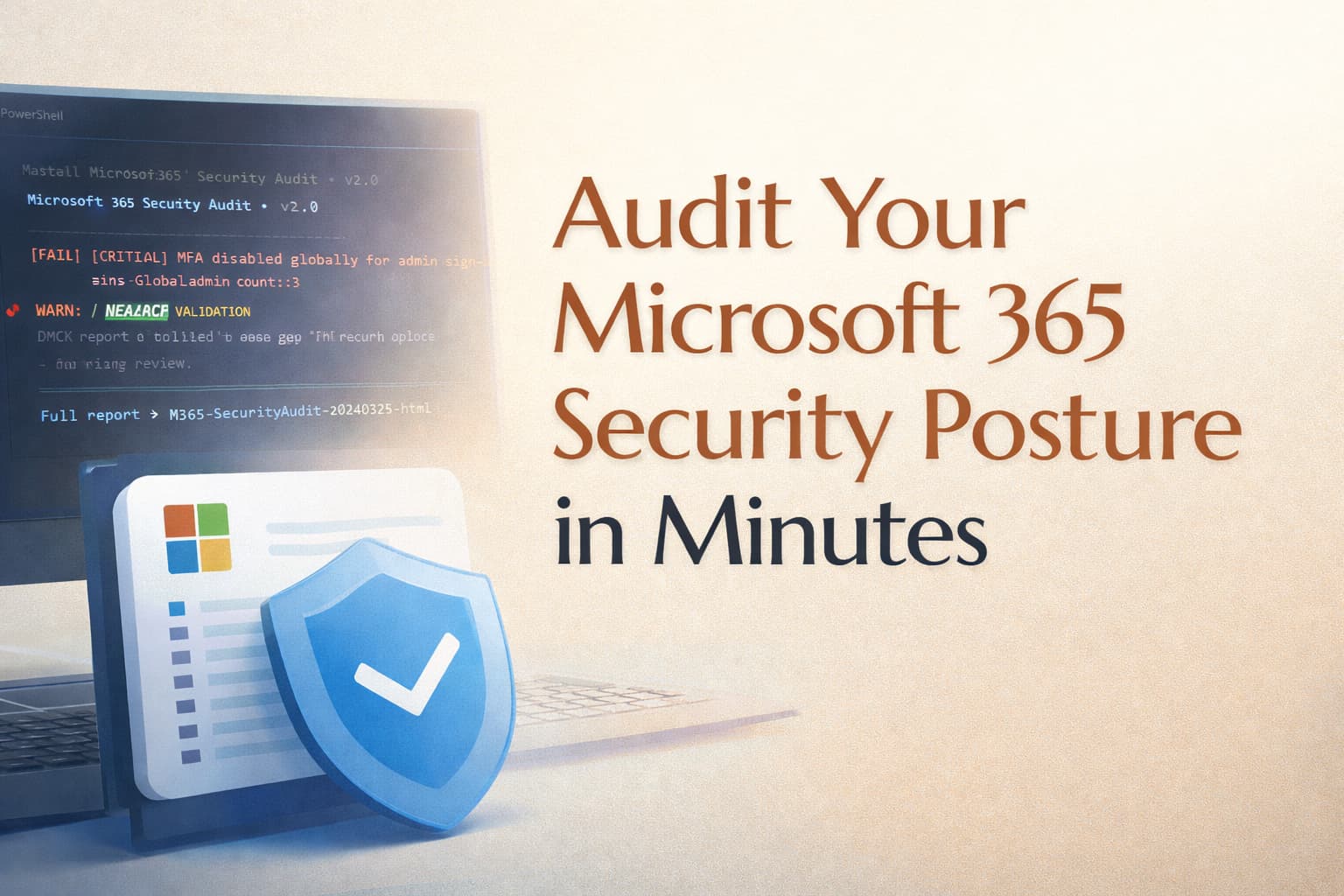 Audit Your Microsoft 365 Security Posture with PowerShell