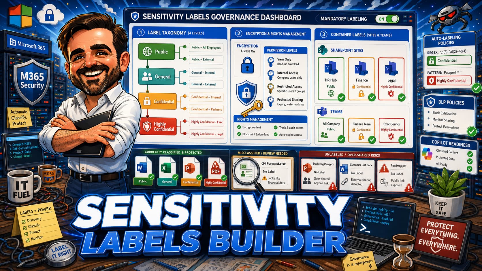 Sensitivity Labels Decision Builder 2026: Classification Is Governance, Not Just Marking