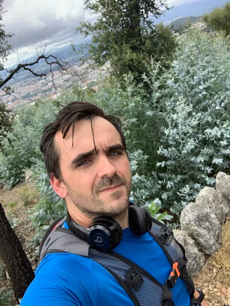 Tiago outdoors