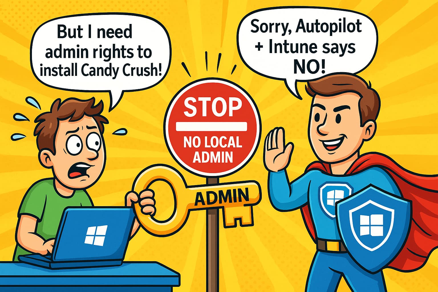 How to Restrict Local Administrator Rights on Windows Endpoints with Intune and Autopilot