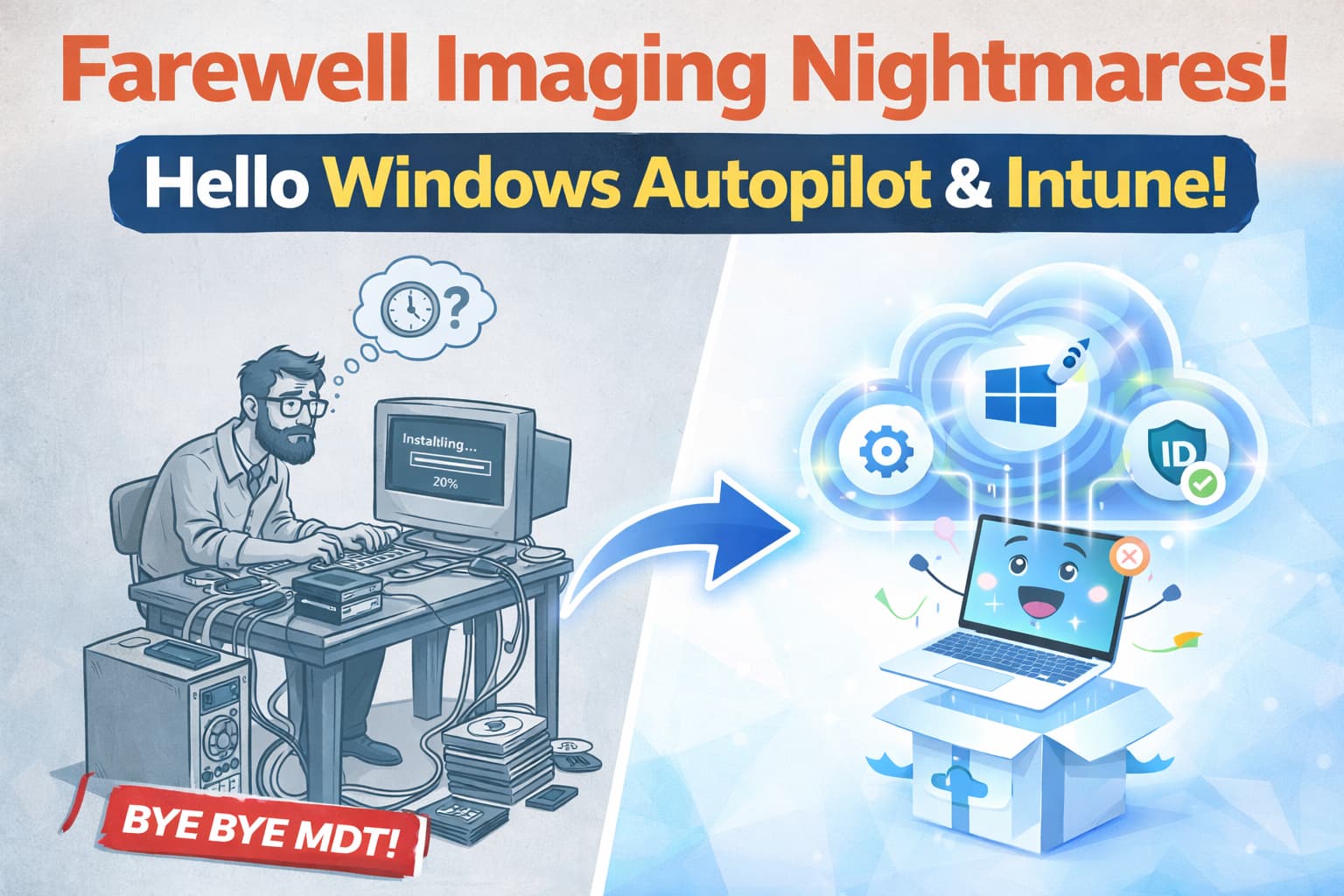 Goodbye Legacy Imaging: Windows Autopilot, Intune & Pre-Provisioning