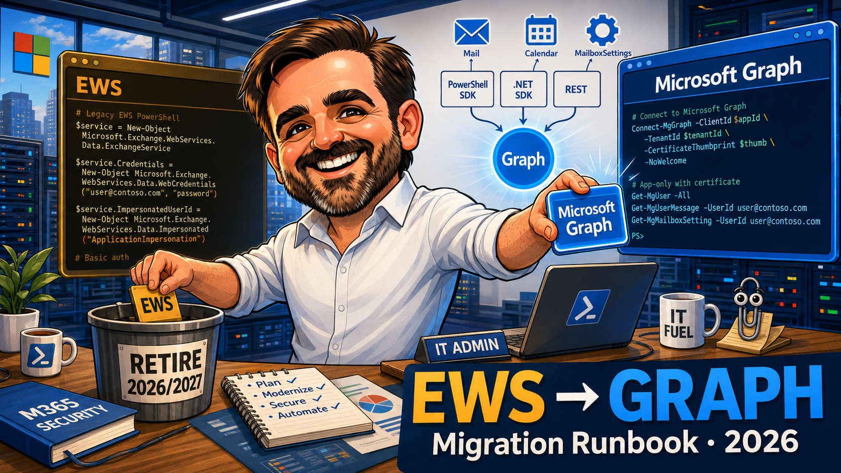 Graph API Migration for Exchange Admins (2026) | Tiago S. Carvalho